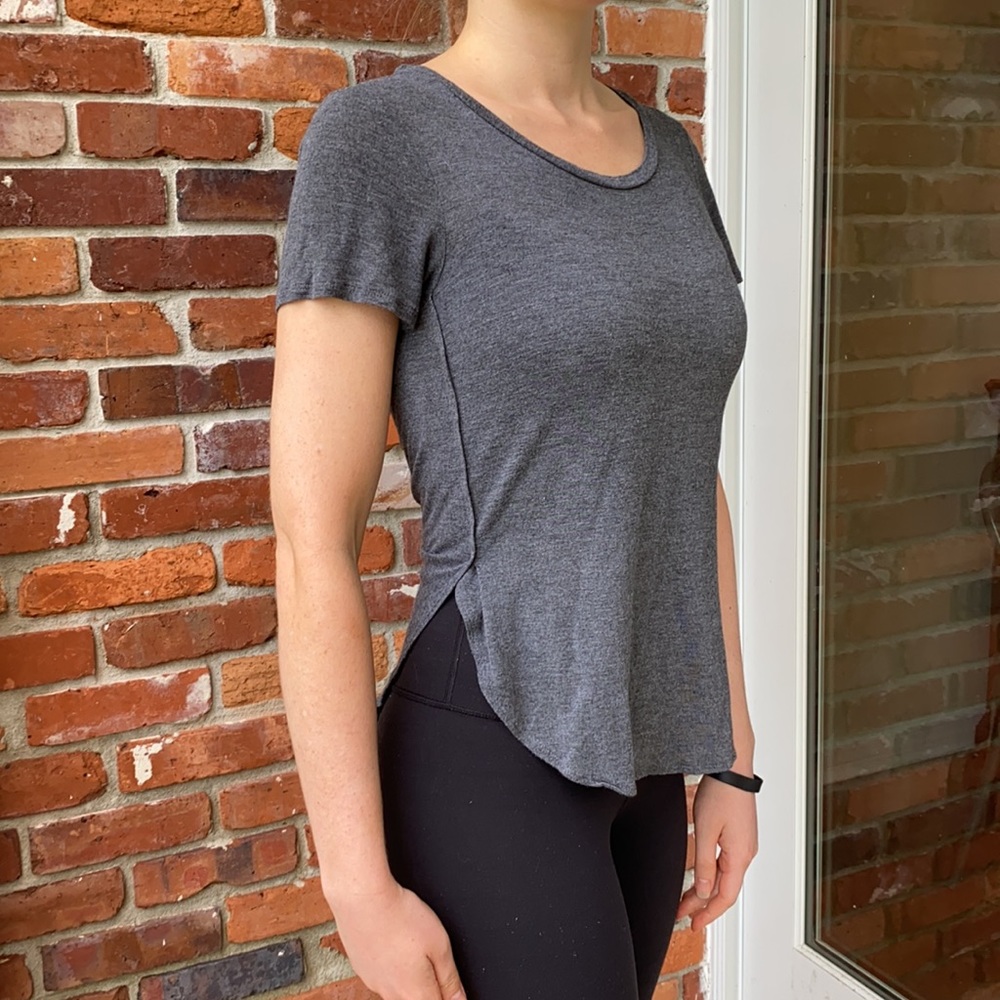 Gray top